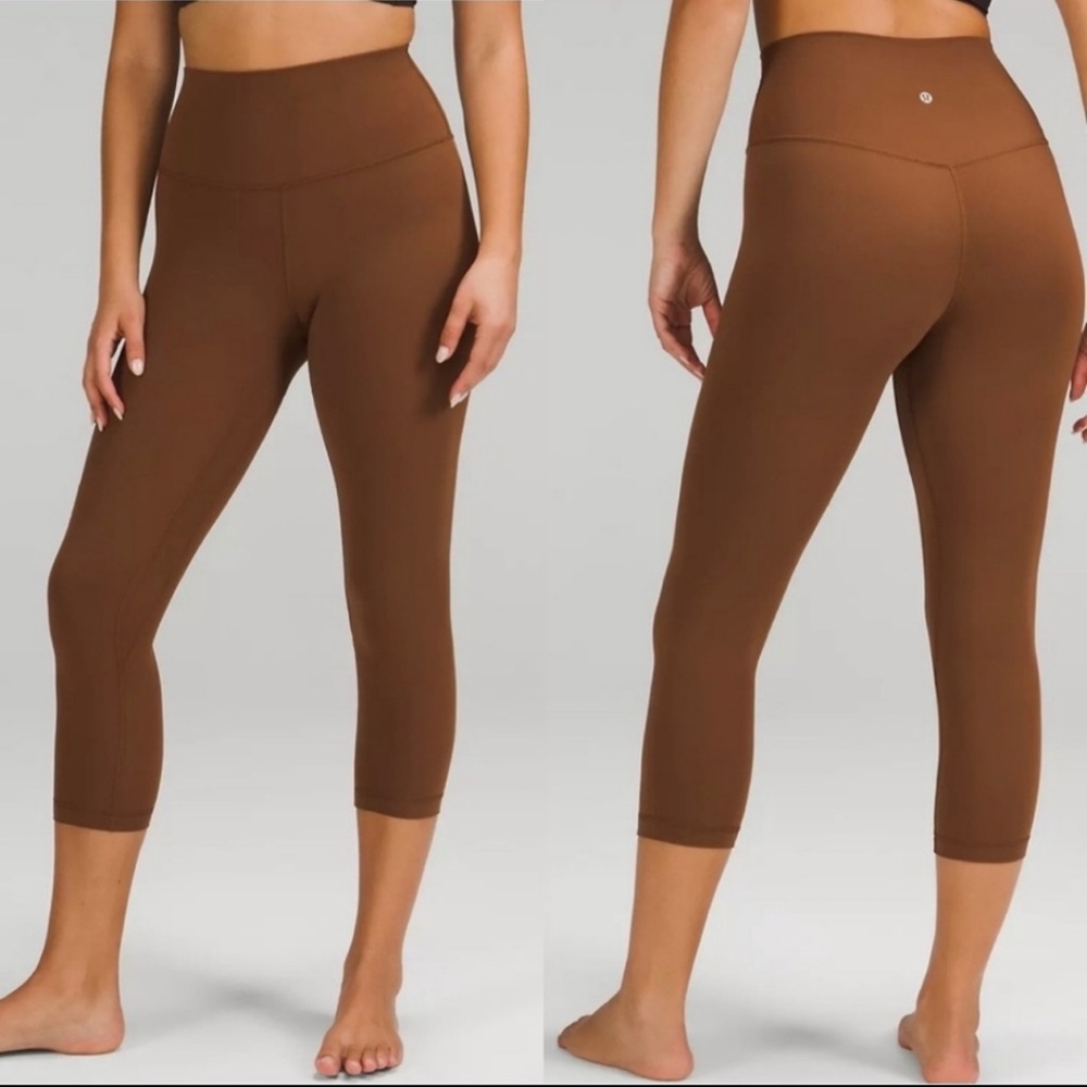 Lululemon align crop 21” Java